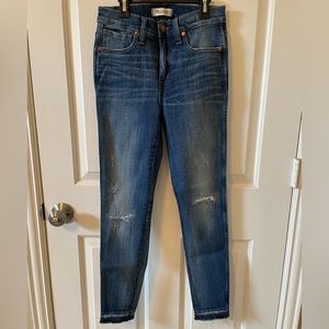 Madewell 9” High-Rise Skinny jeans